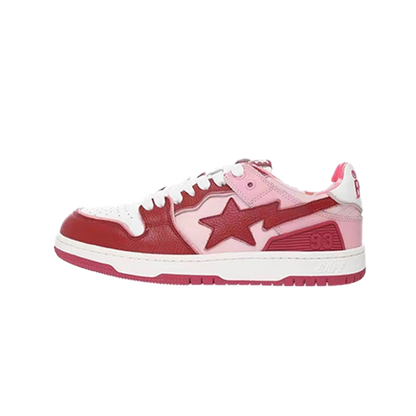 BAPE Sk8 Sta Low 'ABC Camo - Red'