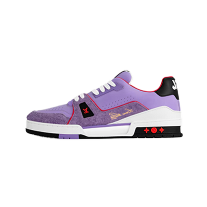 Louis Vuitton Trainer Sneaker Purple