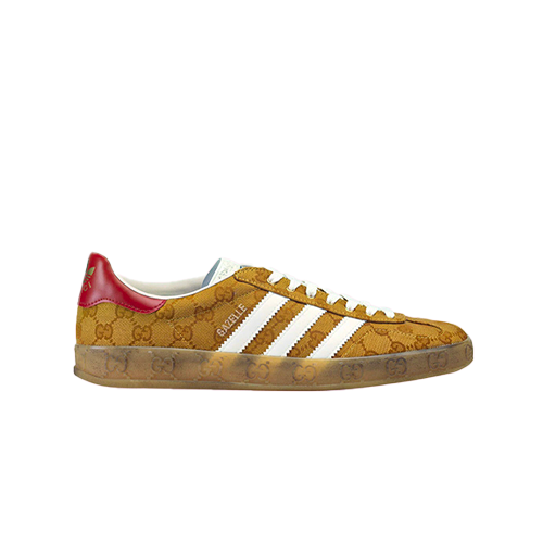 adidas x Gucci Gazelle Brown/White