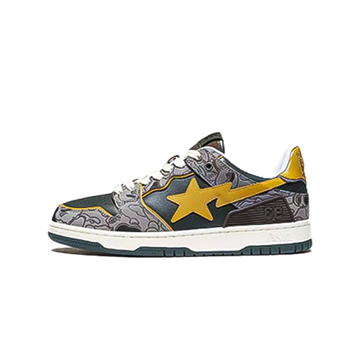 BAPE Sk8 Sta Low 'Green Camo'