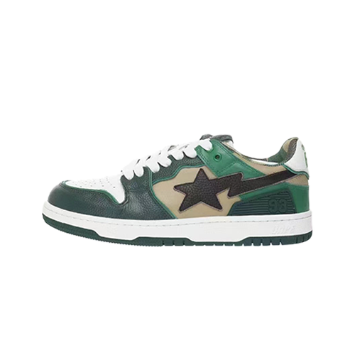 BAPE Sk8 Sta Low 'Army Green'