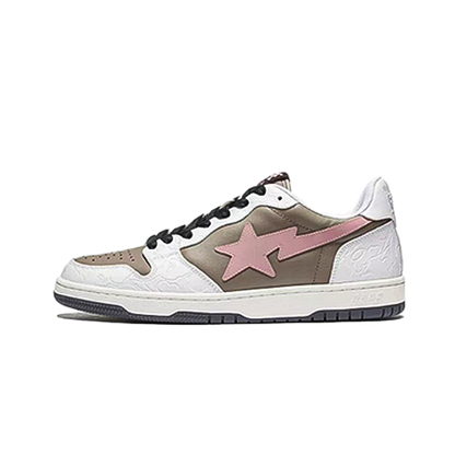 BAPE Sk8 Sta Low 'Brown Pink'