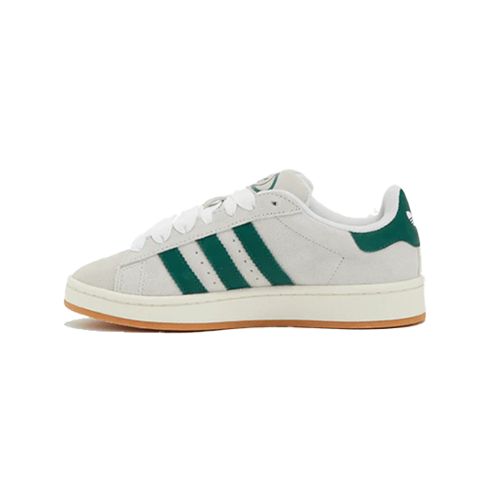 Adidas Campus 00s Crystal White Dark Green