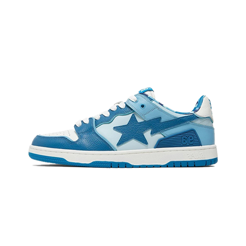 BAPE Sk8 Sta Low 'ABC Camo - Blue'