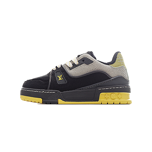 Louis Vuitton Trainer Sneaker Yellow/Black Kids/ ילדים