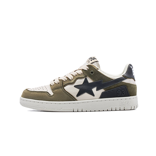 BAPE Sk8 Sta Low 'Olive Darb'