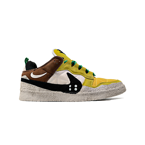 Nike Dunk Low SB X 2027 CPFM Green/Brown