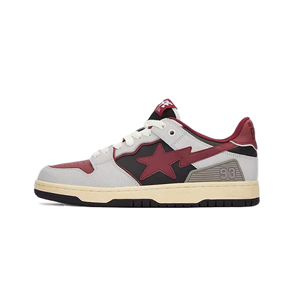 BAPE Sk8 Sta Low 'Red White'