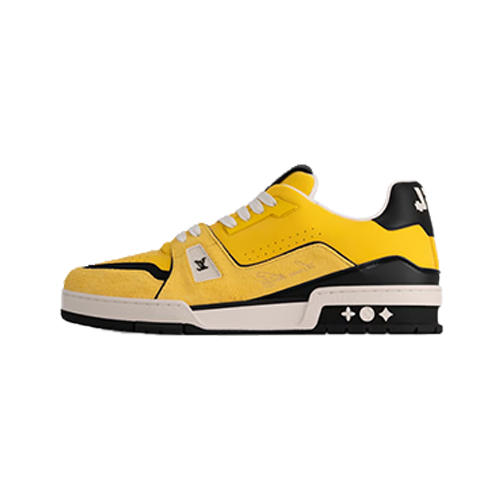 Louis Vuitton Trainer Sneaker Yellow