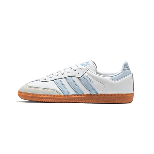 Adidas Samba OG White Halo Blue Gumv