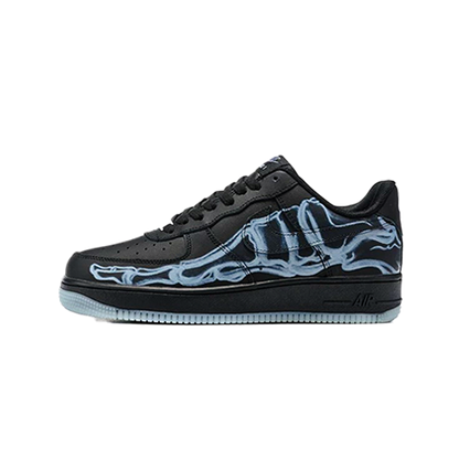 Air Force 1 "Black Skeleton Halloween" Blue