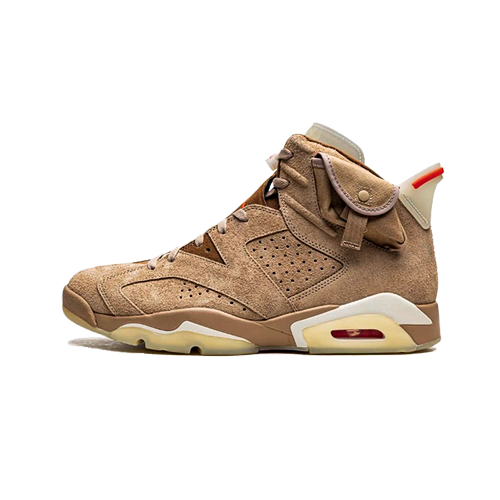 Jordan x Travis Scott Air Jordan 6 Retro SP "British Khaki Promo Sample"