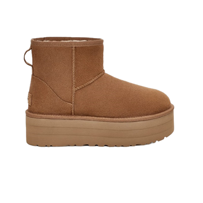 UGG Classic Mini Platform Chestnut | נעלי האג פלטפורמה חום