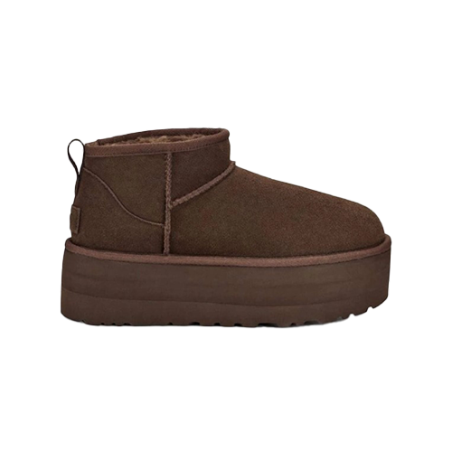 UGG Classic Ultra Mini Platform Brown | נעליי האג פלטפורמה חום עץ