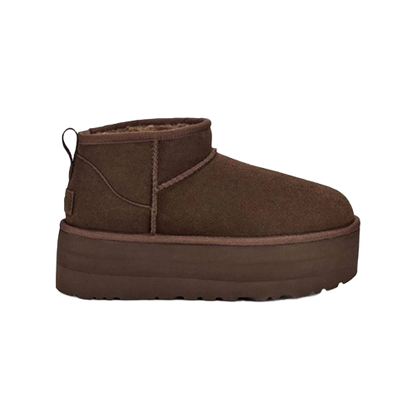 UGG Classic Ultra Mini Platform Brown | נעליי האג פלטפורמה חום עץ