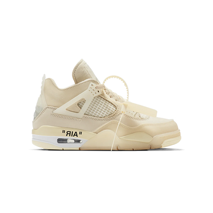 Off-White X Nike Air Jordan 4 Sail Cream