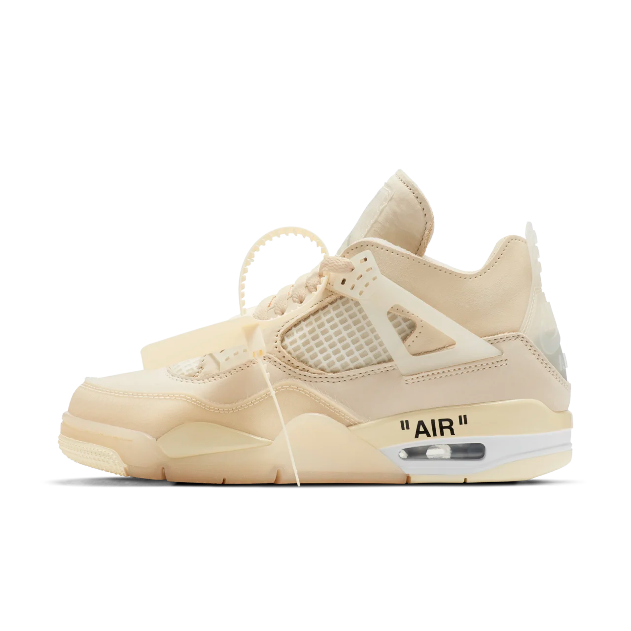 Off-White X Nike Air Jordan 4 Sail Cream