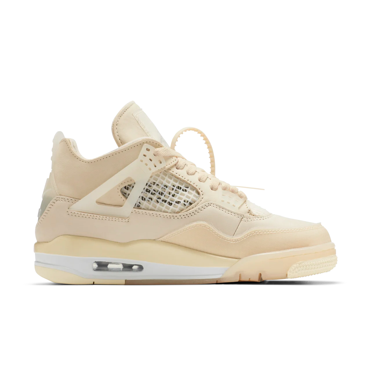 Off-White X Nike Air Jordan 4 Sail Cream