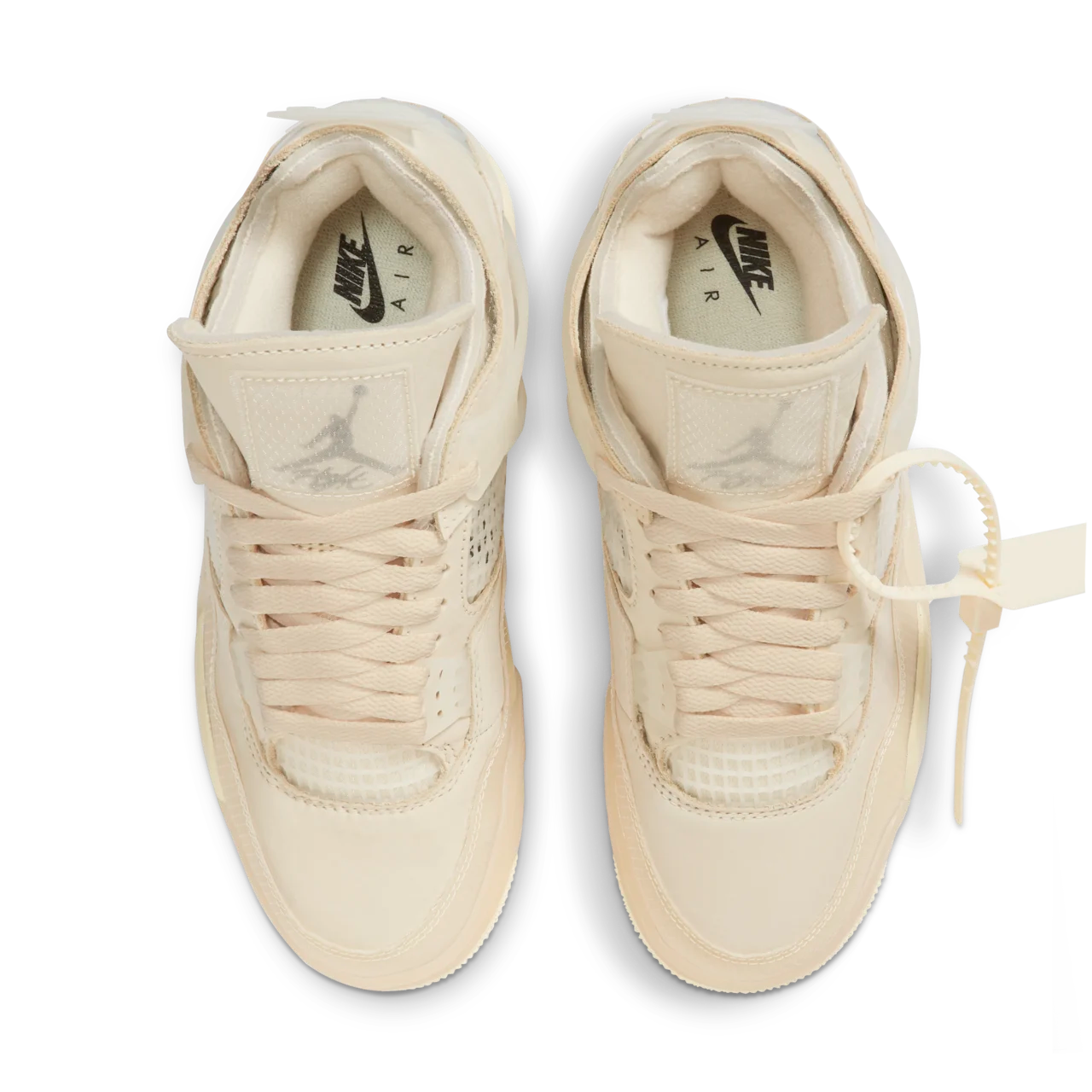 Off-White X Nike Air Jordan 4 Sail Cream